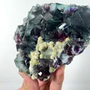Natural Purple Phantom Fluorite and Mica Mineral Specimen,High Quality Specimen,YINDU,INNER MONGOLIA,CHINA(140*120*41mm) - image 4