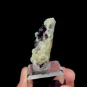 Natural Purple Phantom Fluorite and Mica Mineral Specimen,High Quality Specimen,YINDU,INNER MONGOLIA,CHINA(34*14*42mm) - image 2