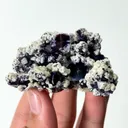 Natural Purple Phantom Fluorite and Mica Mineral Specimen,High Quality Specimen,YINDU,INNER MONGOLIA,CHINA(65*42*31mm) - image 3