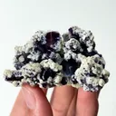 Natural Purple Phantom Fluorite and Mica Mineral Specimen,High Quality Specimen,YINDU,INNER MONGOLIA,CHINA(65*42*31mm) - image 4