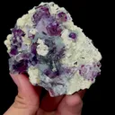 Natural Purple Phantom Fluorite and Mica Mineral Specimen,High Quality Specimen,YINDU,INNER MONGOLIA,CHINA(85*65*25mm) - image 2