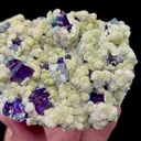 Natural Purple Phantom Fluorite and Mica Mineral Specimen,High Quality Specimen,YINDU,INNER MONGOLIA,CHINA(96*64*27mm) - image 3
