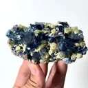 Natural Purple Phantom Fluorite and Mica Mineral Specimen,High Quality Specimen,YINDU,INNER MONGOLIA,CHINA(97*50*29mm) - image 1