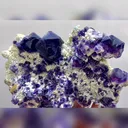 Natural Purple Phantom Fluorite and Mica Symbiosis comes from Inner Mongolia,China 105*65*50MM - image 4