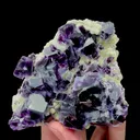 Natural Purple Phantom Fluorite and Mica Symbiosis Mineral Specimen,High Quality Specimen,YINDU,INNER MONGOLIA,CHINA(110*80*20mm) - image 1
