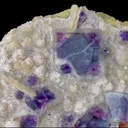 Natural Purple Phantom Fluorite and Quartz, Mineral Specimen: Yindu,Inner Mongolia (125*75*25MM) - image 3