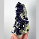 Natural Purple Phantom Fluorite and Quartz, Mineral Specimen: Yindu,Inner Mongolia (70*85*130MM) - image 3