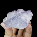 Natural Purple Phantom Fluorite and Quartz Mineral Specimen,High Quality Specimen,YAO GANG XIAN,HUNAN,CHINA(80*70*40mm) - image 2