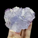 Natural Purple Phantom Fluorite and Quartz Mineral Specimen,High Quality Specimen,YAO GANG XIAN,HUNAN,CHINA(80*70*40mm) - image 4