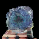 Natural Purple Phantom Fluorite and Quartz, Mineral Specimen:Yaogangxian,Hunan (40*30*25MM) - image 3