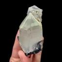 Natural Purple Phantom Fluorite and Quartz, Mineral Specimen:Yaogangxian,Hunan (40*40*85MM) - image 4