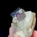 Natural Purple Phantom Fluorite and Quartz, Mineral Specimen:Yaogangxian,Hunan (45*55*40MM) - image 4