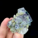 Natural Purple Phantom Fluorite and Quartz, Mineral Specimen:Yaogangxian,Hunan (45*65*35MM) - image 3