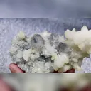 Natural Purple Phantom Fluorite and Quartz Symbiosis comes from Shangbao,Hunan 105*55*40MM - image 2