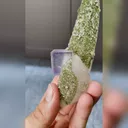 Natural Purple Phantom Fluorite and Quartz Symbiosis comes from Yaogangxian,Hunan 35*35*110MM - image 3