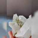 Natural Purple Phantom Fluorite and Quartz Tower Symbiosis comes from Yaogangxian,Hunan 60*30*110MM - image 3