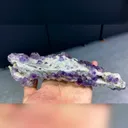 Natural Purple Phantom Fluorite comes from Fujian,China 205*110*35MM - image 3