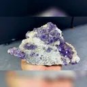 Natural Purple Phantom Fluorite comes from Fujian,China 205*110*35MM - image 2
