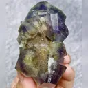 Natural Purple Phantom Fluorite comes from Fujian,China  75*45*25MM - image 4