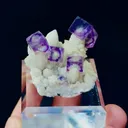 Natural Purple Phantom Fluorite  comes from Huanggangliang,Neimenggu 30*30*25MM - image 4