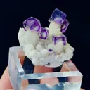 Natural Purple Phantom Fluorite  comes from Huanggangliang,Neimenggu 30*30*25MM - image 2