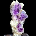 Natural Purple Phantom Fluorite  comes from Huanggangliang,Neimenggu 30*30*25MM - image 5