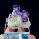 Natural Purple Phantom Fluorite  comes from Huanggangliang,Neimenggu 30*30*25MM - image 3
