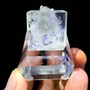 Natural Purple Phantom Fluorite comes from Yaogangxian, Hunan 20*20*20 MM - image 1