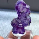 Natural Purple Phantom Fluorite comes from Yaogangxian,Hunan 20*15*30MM - image 1