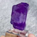 Natural Purple Phantom Fluorite comes from Yaogangxian,Hunan 20*30*35MM - image 2