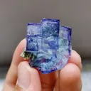 Natural Purple Phantom Fluorite comes from Yaogangxian,Hunan 25*30*20MM - image 1