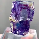 Natural Purple Phantom Fluorite comes from Yaogangxian,Hunan 25*30*35MM - image 2