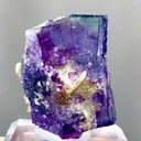 Natural Purple Phantom Fluorite comes from Yaogangxian,Hunan 25*30*35MM - image 4