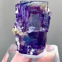 Natural Purple Phantom Fluorite comes from Yaogangxian,Hunan 25*30*35MM - image 5
