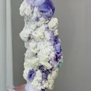 Natural Purple Phantom Fluorite comes from Yaogangxian,Hunan 25*35*75MM - image 2