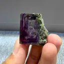 Natural Purple Phantom Fluorite comes from Yaogangxian,Hunan 30*15*25MM - image 4