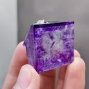 Natural Purple Phantom Fluorite comes from Yaogangxian,Hunan 30*20*25MM - image 3