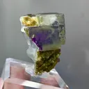 Natural Purple Phantom Fluorite comes from Yaogangxian,Hunan 30*20*35MM - image 4
