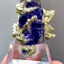 Natural  Purple Phantom  Fluorite comes from Yaogangxian,Hunan 30*30*25MM - image 1