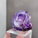 Natural Purple Phantom Fluorite comes from Yaogangxian,Hunan 35*20*25MM - image 5