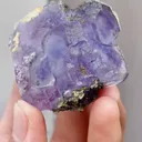 Natural Purple Phantom Fluorite comes from Yaogangxian,Hunan 40*40*30MM - image 3