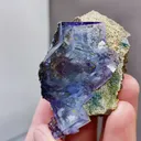 Natural Purple Phantom Fluorite comes from Yaogangxian,Hunan 50*30*25MM - image 5