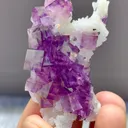 Natural Purple Phantom Fluorite comes from Yaogangxian,Hunan 60*30*10MM - image 1