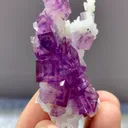 Natural Purple Phantom Fluorite comes from Yaogangxian,Hunan 60*30*10MM - image 5