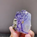 Natural Purple Phantom Fluorite comes from Yaogangxian,Hunan 60*30*50MM - image 3