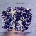 Natural Purple Phantom Fluorite comes from Yindu,Inner Mongolia 145*110*20MM - image 2