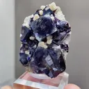 Natural Purple Phantom Fluorite comes from Yindu,Inner Mongolia 35*10*40MM - image 2
