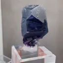 Natural Purple Phantom Fluorite comes from Yindu,Inner Mongolia 45*30*55MM - image 5