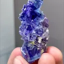 Natural Purple Phantom Fluorite comes from Yindu,Neimenggu 15*20*40MM - image 3