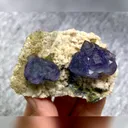 Natural Purple Phantom Fluorite comes from Yunxiao,Fujian  65*45*30MM - image 1